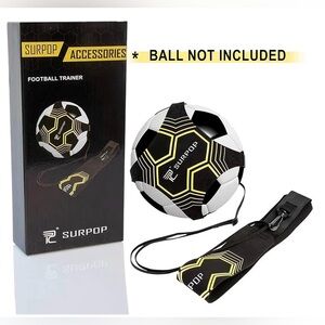 Soccer/Volleyball/Rugby Trainer Football Kick Throw Solo Practice Training Aid